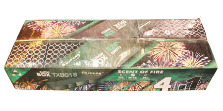 POKAZ FAJERWERKÓW SCENT OF FIRE - 320 strzałów - 20mm - TXB018 - Triplex